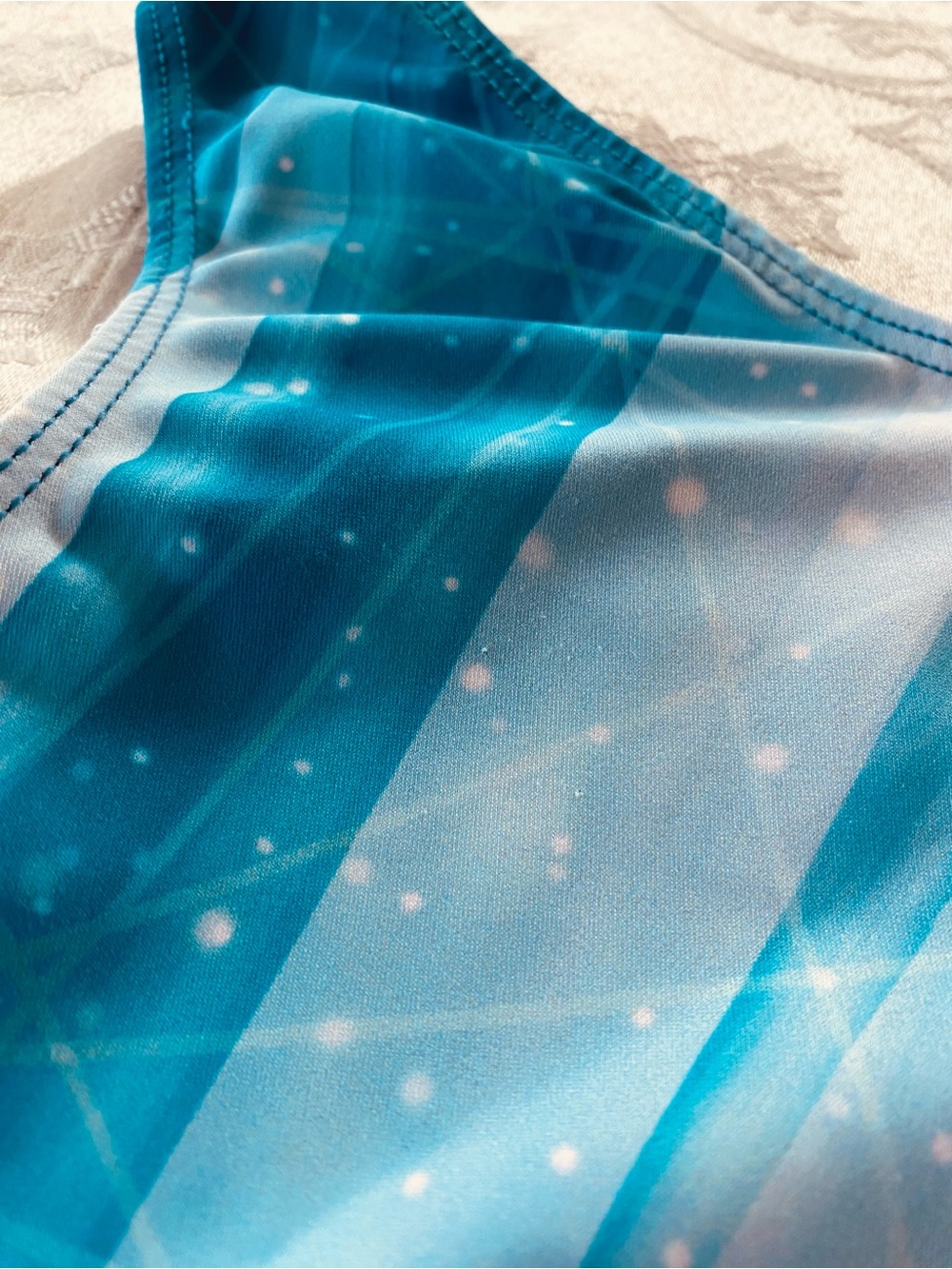 GK Gymnastics Leotard “Frozen Wind” AXS Adult Extra Small - Picture 12 of 13